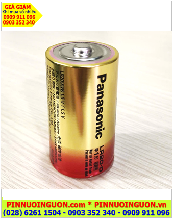 Panasonic LR20.D (GWE) _Pin nuôi nguồn Panasonic LR20.D (GWE) Industrial Alkaline 1.5v